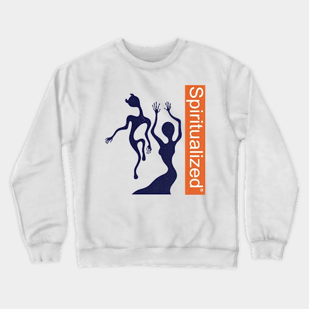 spiritualized // fanart Crewneck Sweatshirt by psninetynine